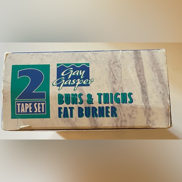 Gay Gasper 2 Tape Set Lean Body & Stretch Routine VHS - Picture 4 of 6